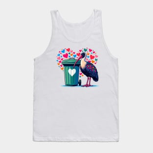 valentine bin chicken Tank Top